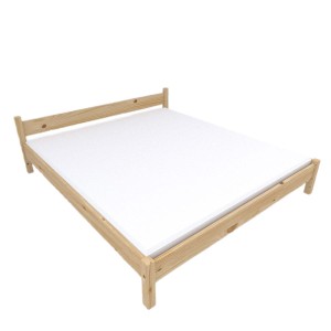 Łóżko drewniane 140x200 FOREST + stelaż 