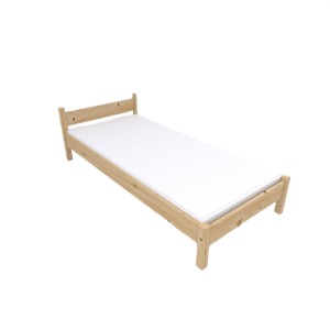 Łóżko drewniane 100x200 FOREST + stelaż